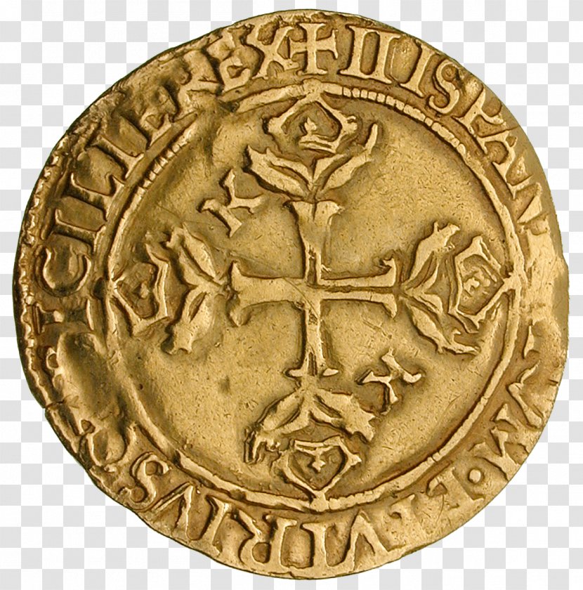 Gold Coin Holy Roman Empire Silver - Prague Groschen - Lakshmi Transparent PNG