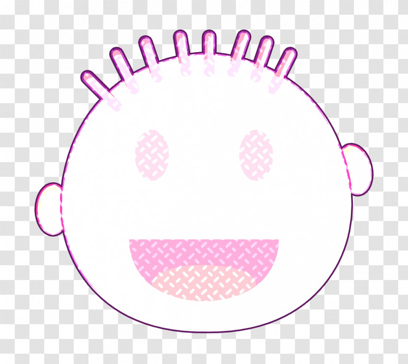 Happy Icon Face Icon Emoticon Set Icon Transparent PNG