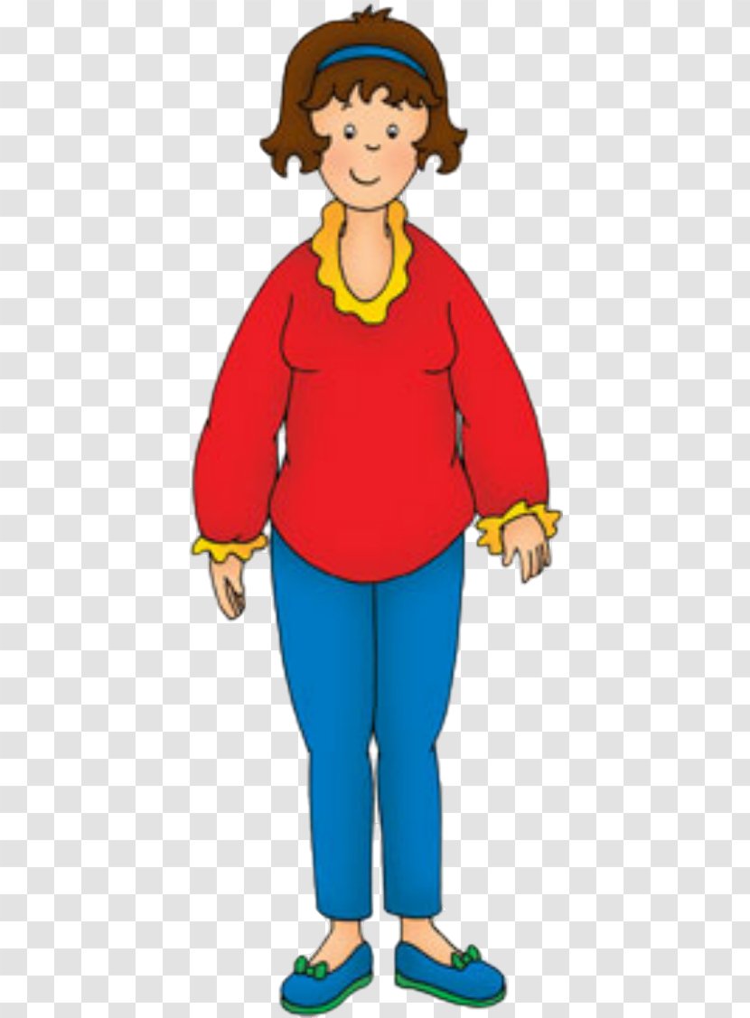 Caillou's Mom Dad Father Mother Social Media - Male Transparent PNG
