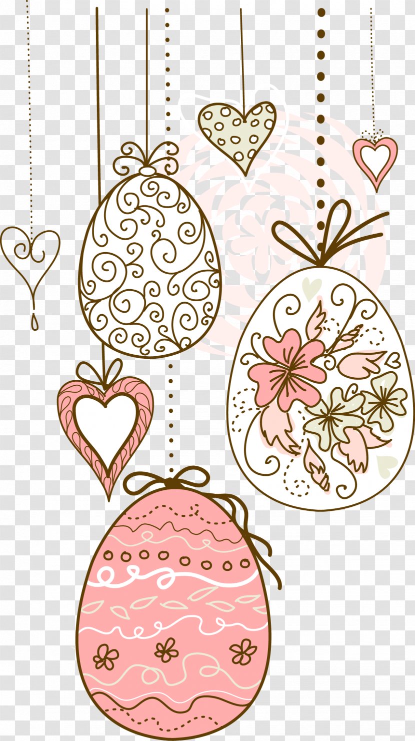 Drawing Easter Cdr Illustration - Area - Eggs Transparent PNG