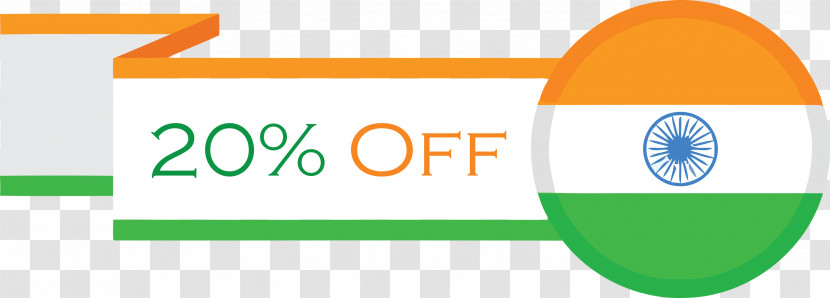 India Republic Day Discount Tag Sale Tag Transparent PNG