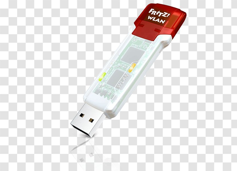 Wireless Network Interface Controller Fritz!Box LAN AVM GmbH USB Flash Drives - Electronics Accessory Transparent PNG