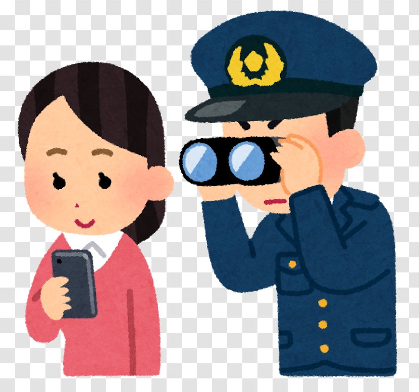 いらすとや Police Japan - Mobile Phones Transparent PNG