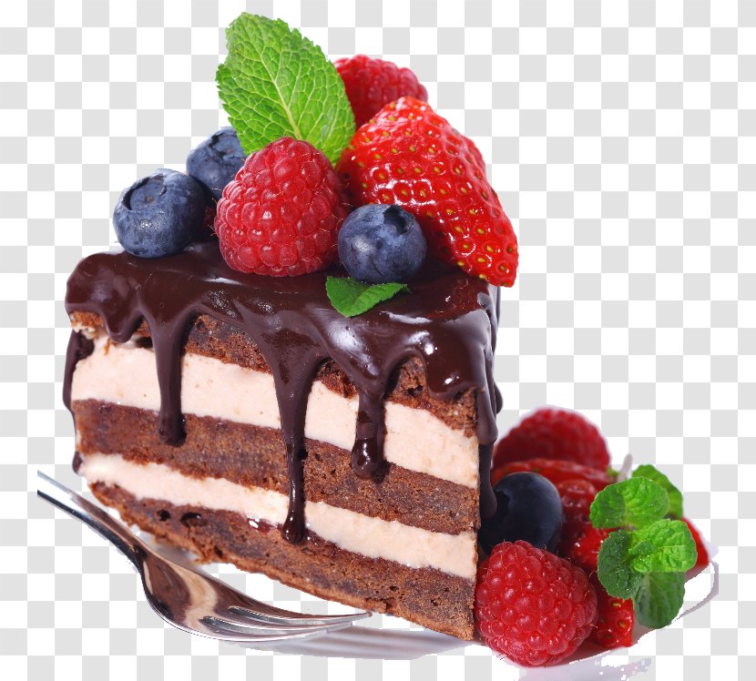 Bakery Chocolate Cake Icing Cupcake Sponge - Dessert - Mousse Transparent PNG