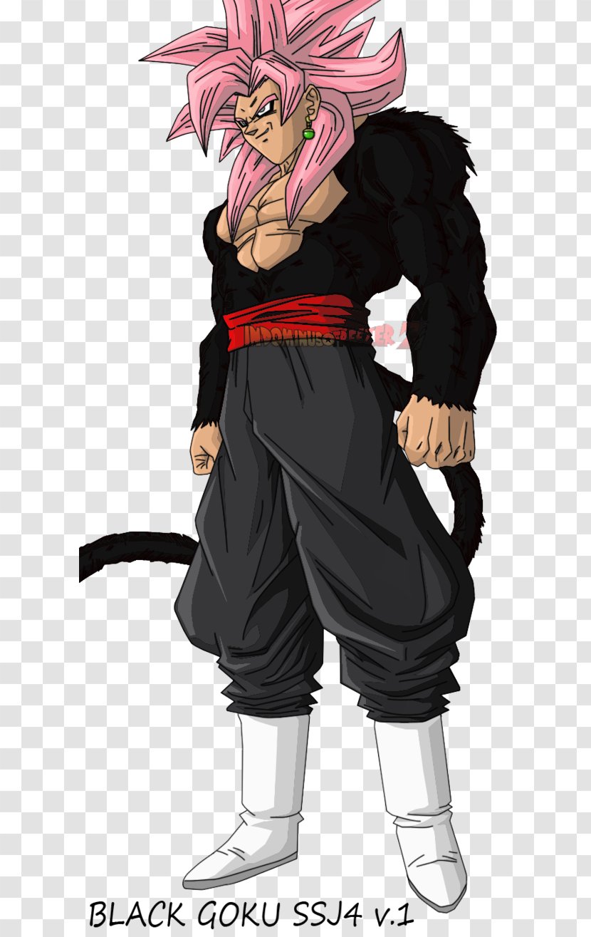 Vegeta Baby Goku Black Super Saiyan - Cartoon Transparent PNG