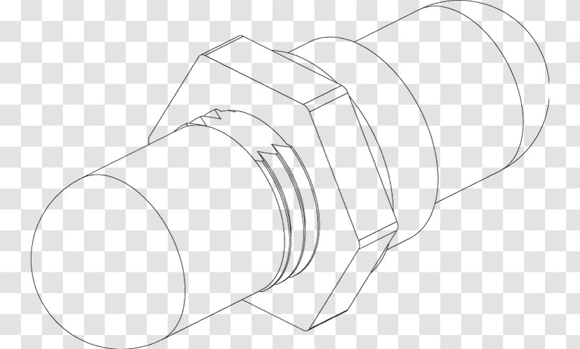 Line Art Drawing White - Black And - Design Transparent PNG