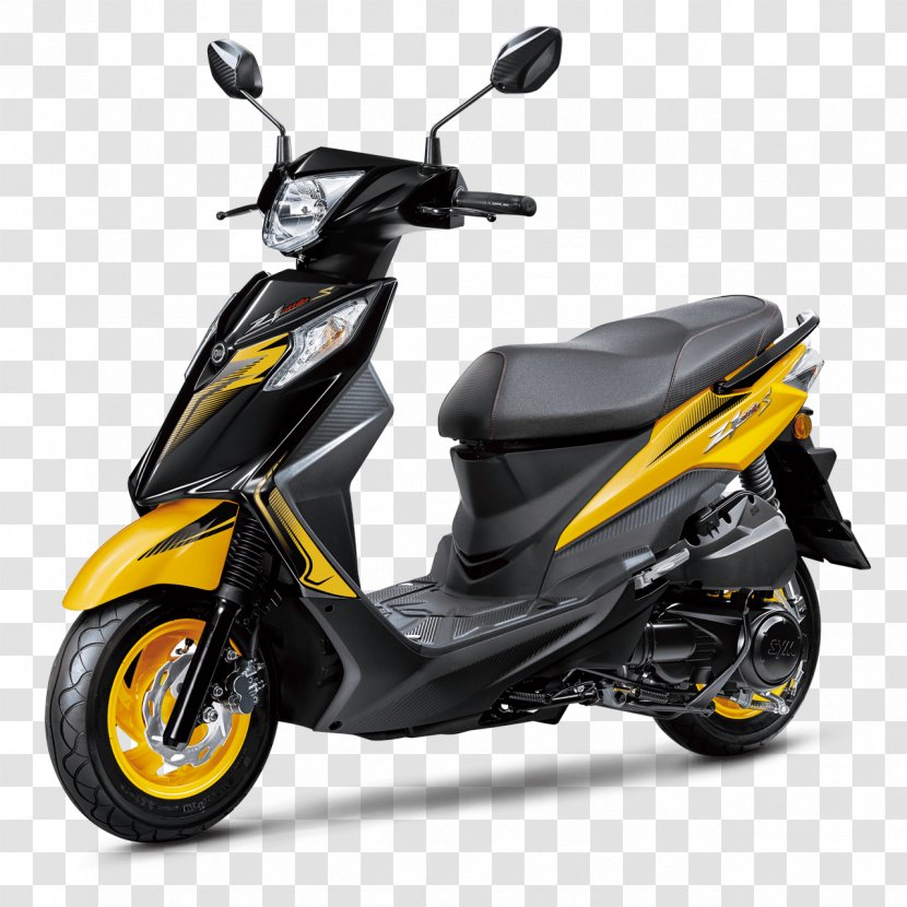 Car SYM Motors Motorcycle Helmets Brake - Yellow Transparent PNG
