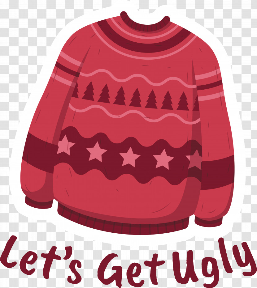 Winter Ugly Sweater Get Ugly Sweater Transparent PNG