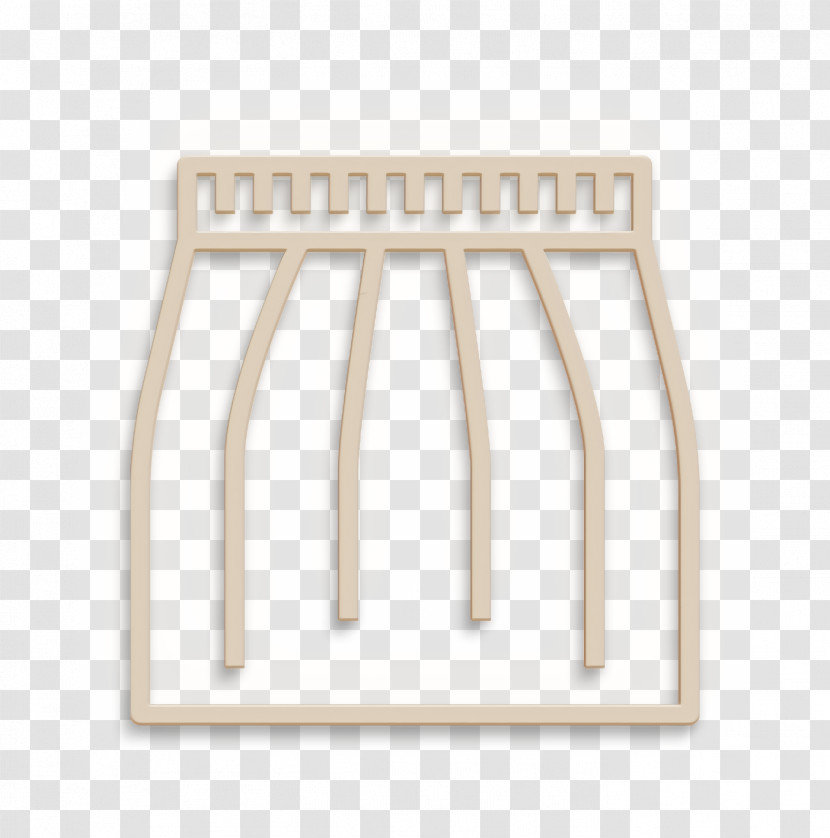 Skirt Icon Clothes Icon Garment Icon Transparent PNG