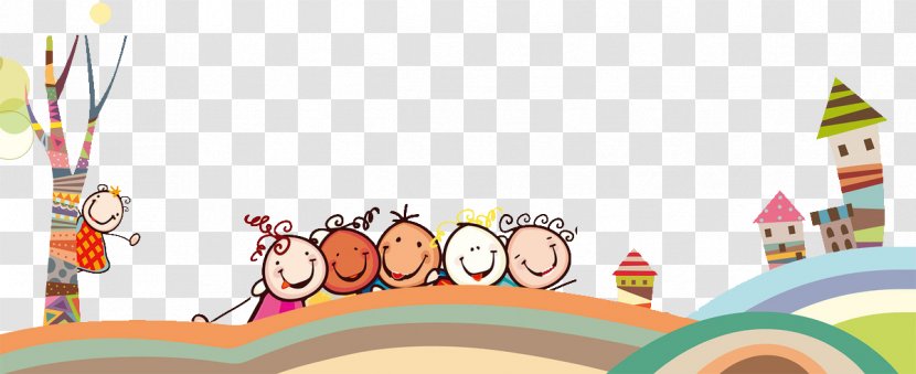 Child Cartoon Template Kindergarten - Comics - Playful City Transparent PNG