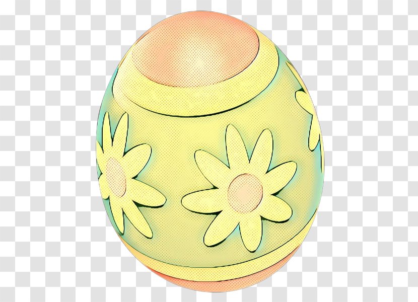 Easter Egg Product Design - Yellow Transparent PNG