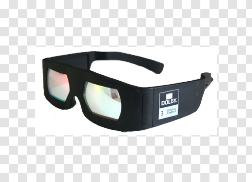 Goggles Glasses Dolby 3D Polarized System Infitec - Digital Cinema Transparent PNG