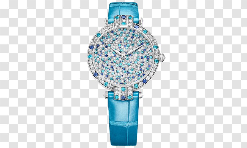 Harry Winston, Inc. Watch Diamond Jewellery Sapphire - Turquoise Transparent PNG
