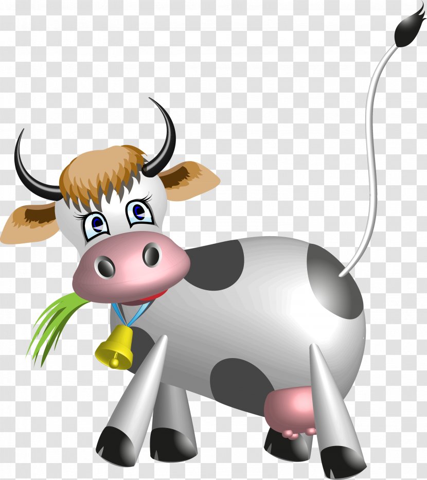 Cattle Calf Milk Domestic Pig Sheep - Technology - Clarabelle Cow Transparent PNG