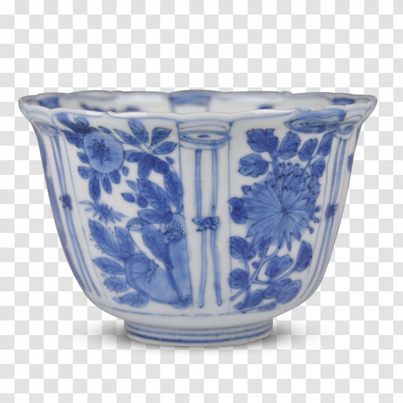 Ceramic Blue And White Pottery Glass Vase Transparent PNG