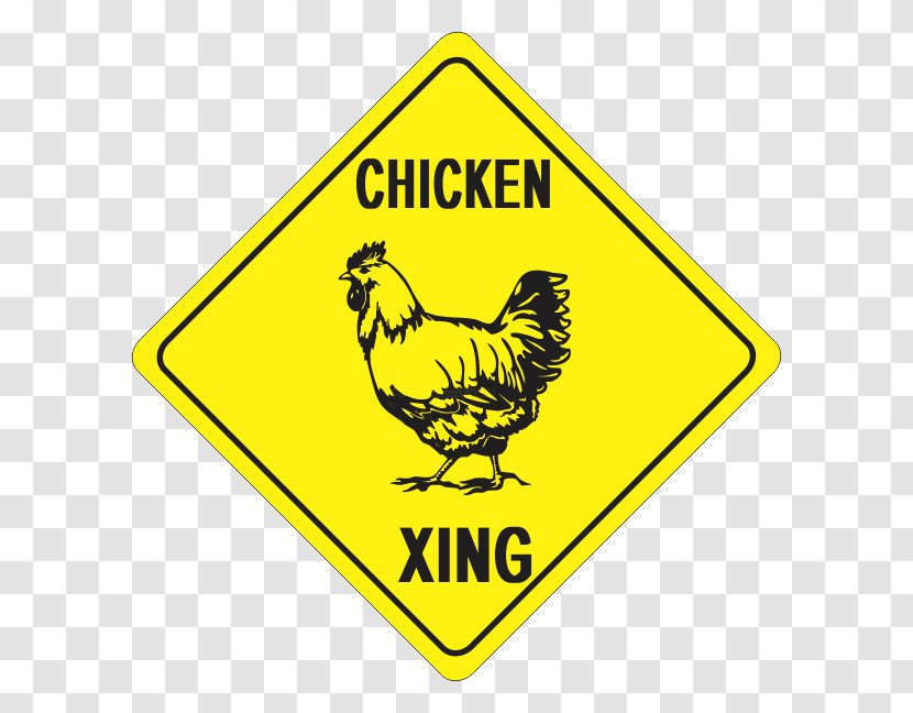 Chicken Cargo Dangerous Goods Information Sign Transparent PNG