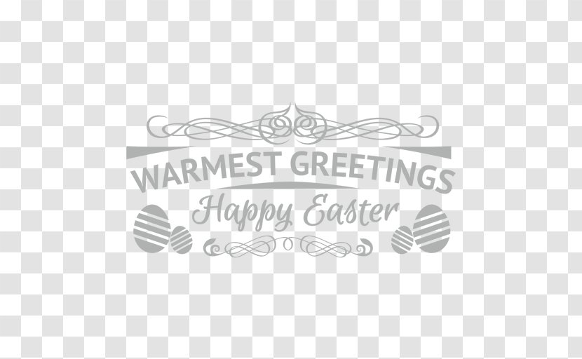 Logo Brand Easter Emblem Font - Greeting Transparent PNG