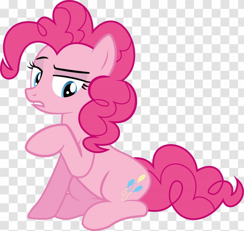 Pinkie Pie Fluttershy Twilight Sparkle Applejack Rainbow Dash - Silhouette - Flower Transparent PNG