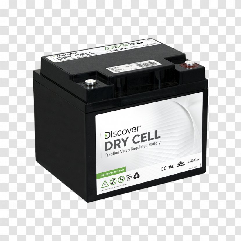 Electric Battery VRLA Deep-cycle Dry Cell Vehicle - Wet Transparent PNG