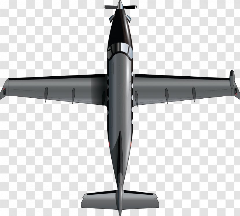 Pilatus PC-12 NG Propeller Aircraft Air Transportation - Trainer Transparent PNG