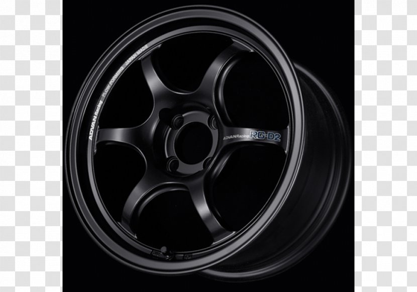 Alloy Wheel ADVAN Car Tire Yokohama Rubber Company - Automotive Transparent PNG