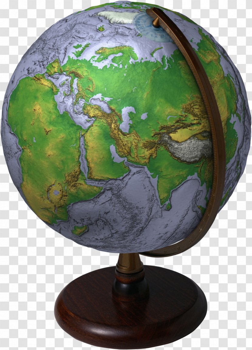 Globe Earth Geography World Map - Globes Transparent PNG