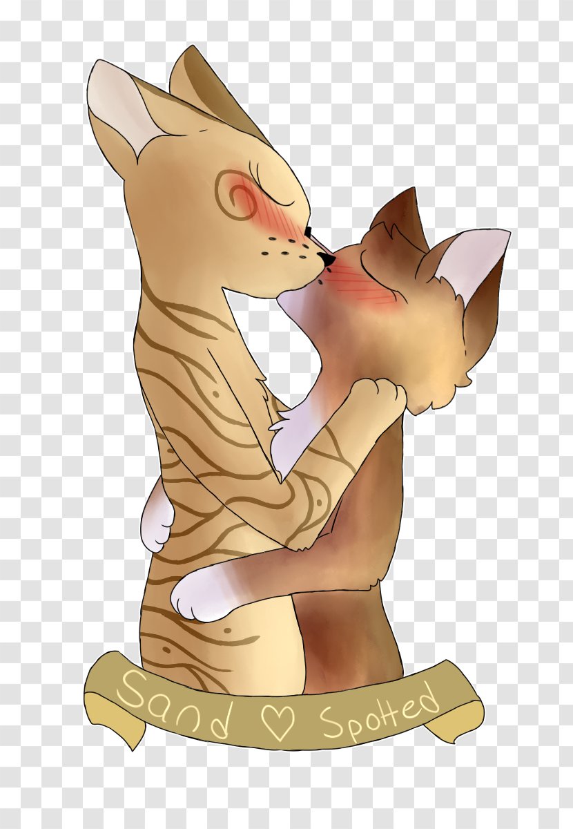 Kitten Warriors Firestar Spottedleaf Sandstorm - Fan Fiction Transparent PNG