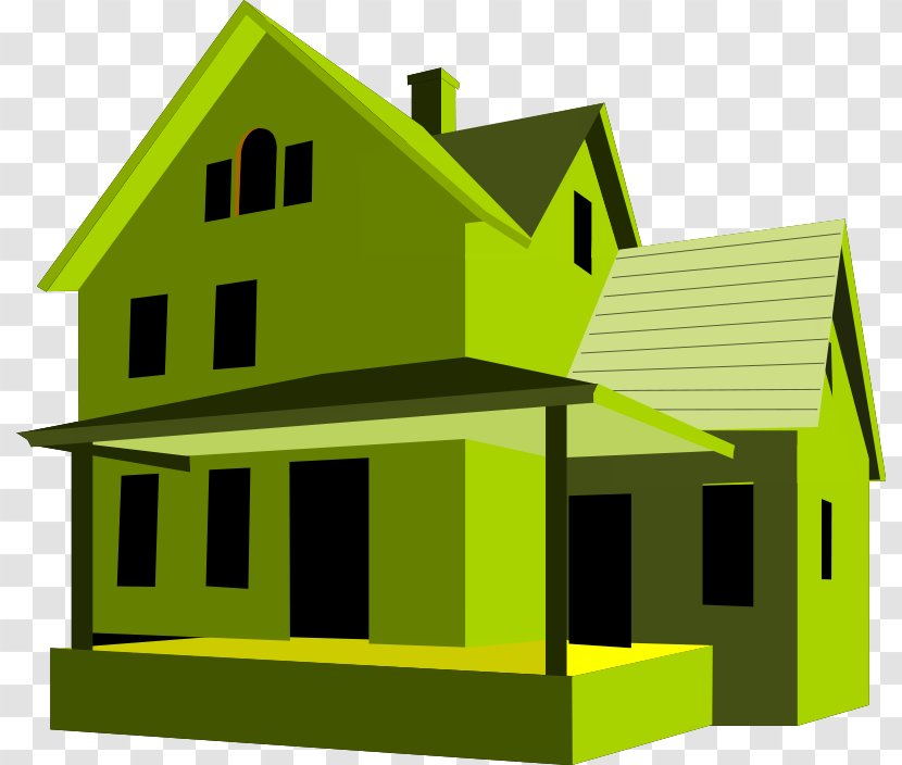 House Thumbnail Clip Art - Facade - Mortgage Lending Cliparts Transparent PNG