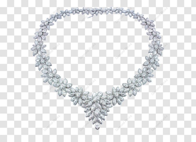 Necklace Earring Diamond Cut Jewellery - Carat Transparent PNG
