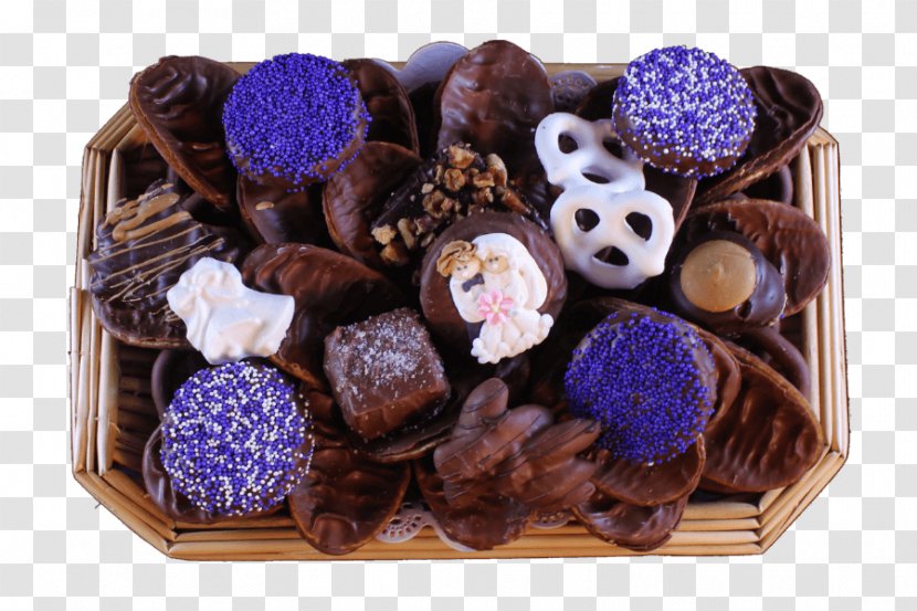 Praline Chocolate Truffle Bonbon Balls Petit Four - Dessert Transparent PNG