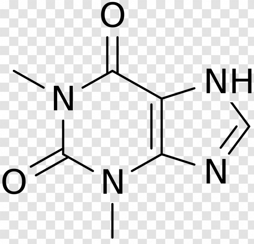 Tea Caffeine Dependence Molecule Chemical Compound - Theanine Transparent PNG
