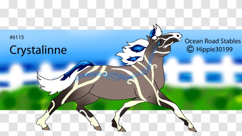 Mustang Stallion Halter Pony Rein - Character Transparent PNG