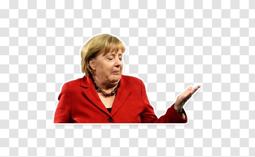 Angela Merkel Person Humour Satire Germany - Finger Transparent PNG