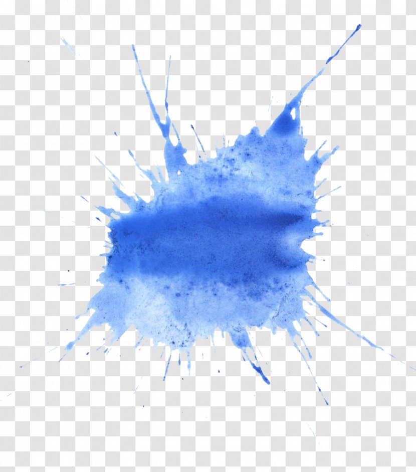 Transparent Watercolor Blue Painting - Sky Transparent PNG