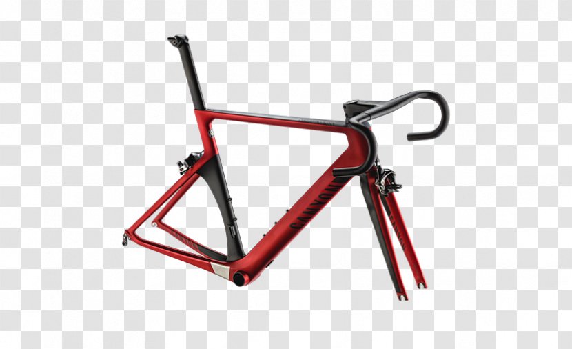 Bicycle Frames Racing Canyon Bicycles Aero Bike - Red Transparent PNG