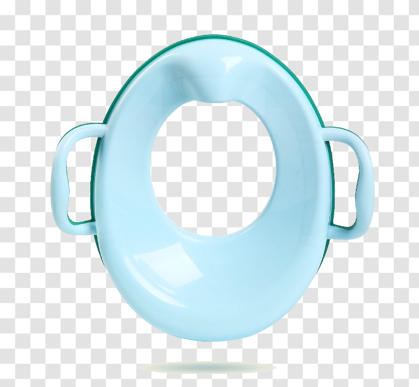 Toilet Seat Blue Bathroom - Baby Pad Transparent PNG