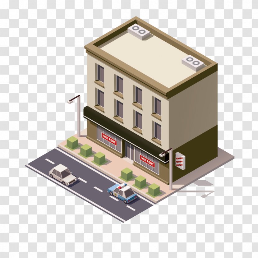 Building Royalty-free Illustration - Real Estate - Floor Map Transparent PNG