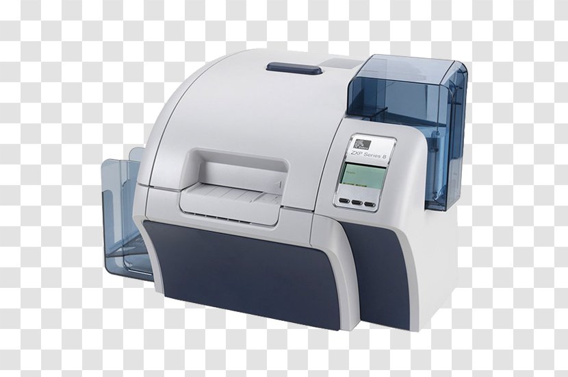 Card Printer Zebra ZXP Series 8 Printing Technologies - Electronic Device - Copier Transparent PNG