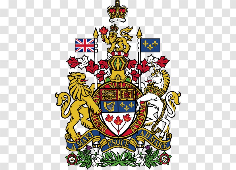 Arms Of Canada Coat Province Heraldry - Monarchy - Clipart Transparent PNG