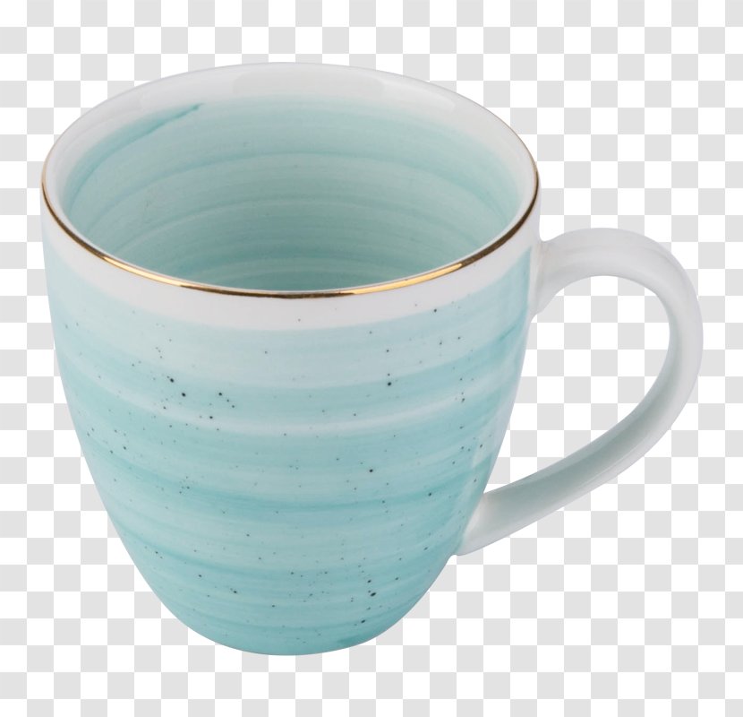 Coffee Cup Ceramic Mug Teacup - Drinkware Transparent PNG