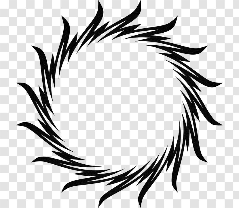 Clock Cartoon - Feather - Line Art Blackandwhite Transparent PNG