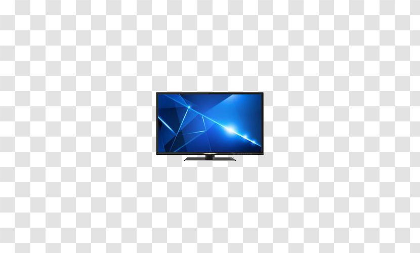 Television Set Liquid-crystal Display - Desktop TV Transparent PNG