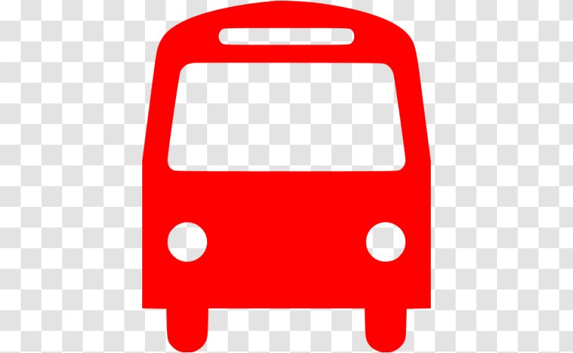 Airport Bus RedBus.in Clip Art - Symbol - Red Icon Transparent PNG