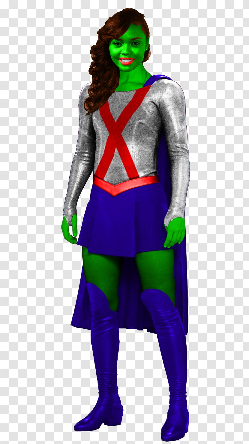 Miss Martian Manhunter Jaime Reyes Superhero - Art Transparent PNG