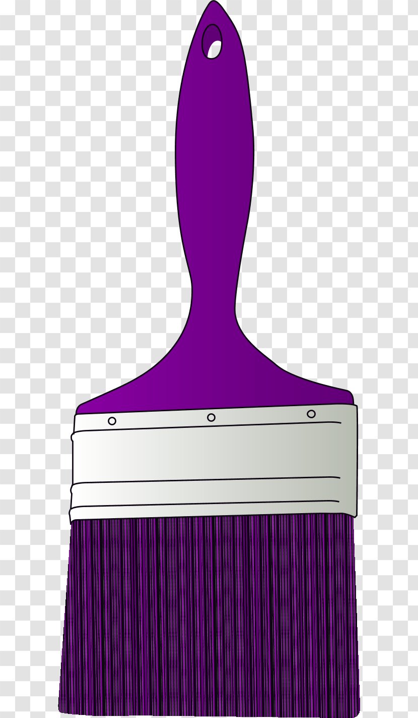 Paintbrush Clip Art - Violet - Painted Purple Bird Transparent PNG