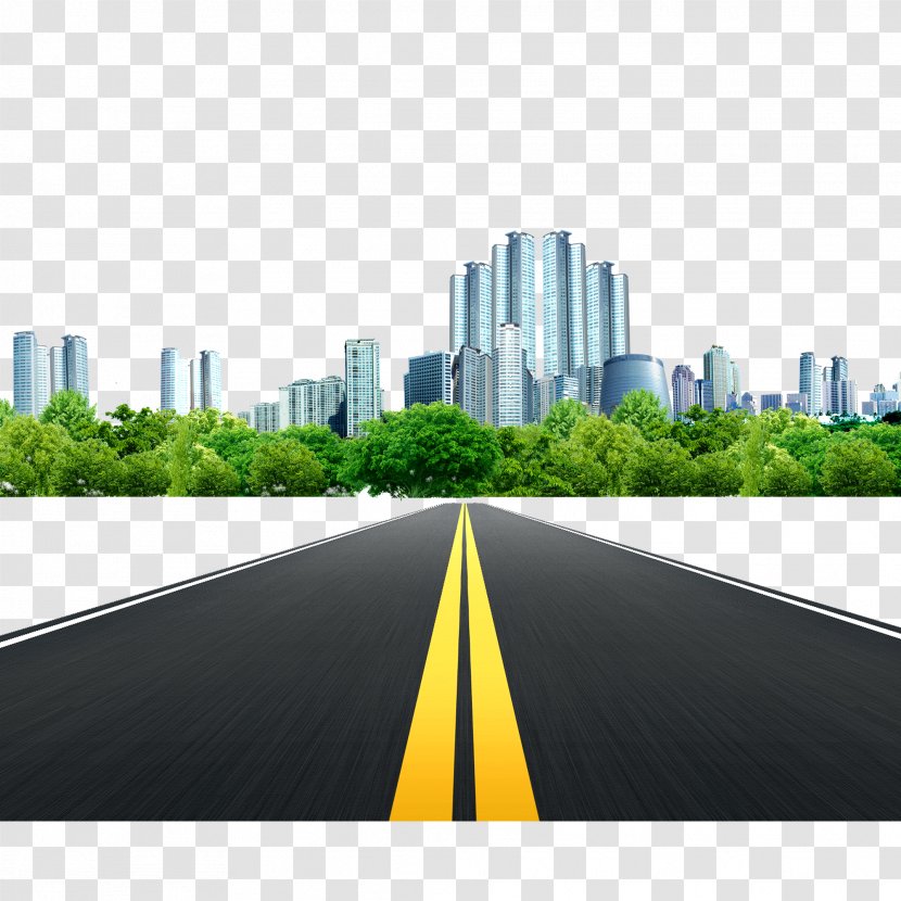 Urban Planning Environmental Road - Metropolis - City Photos Transparent PNG
