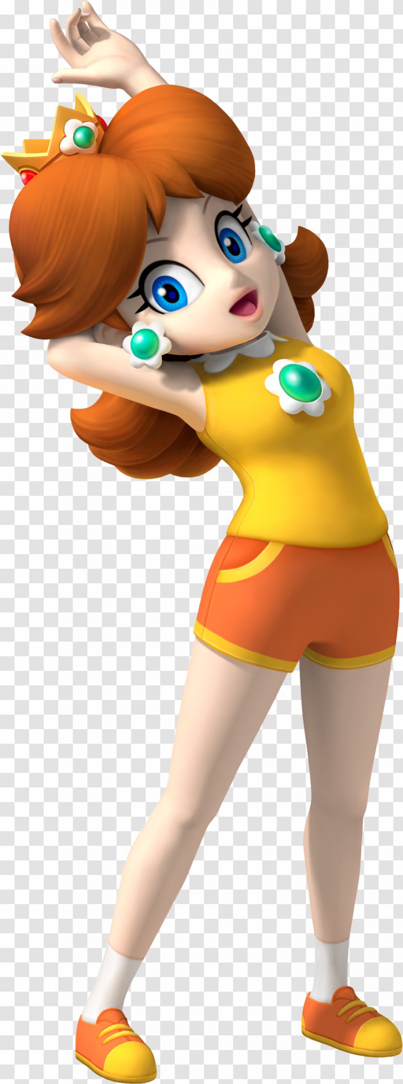 Princess Daisy Peach Mario & Sonic At The Olympic Games Super Land - Yellow Transparent PNG