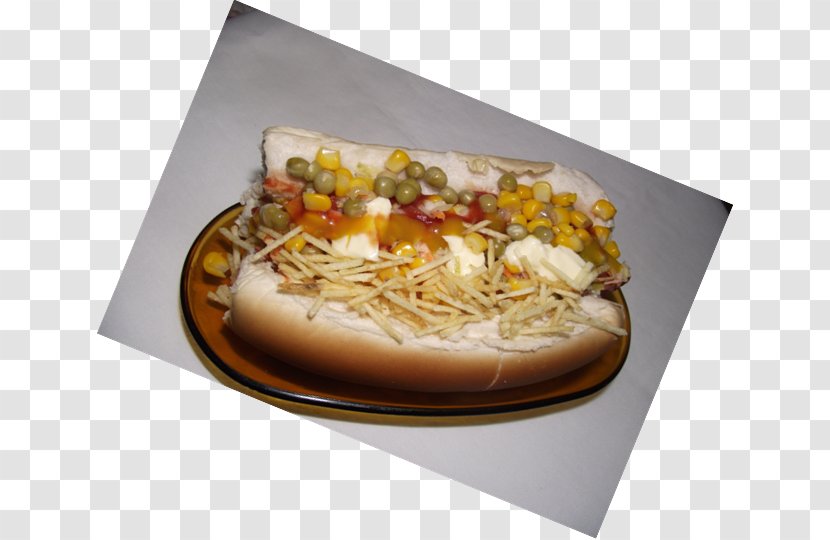 Dish Fast Food Recipe Cuisine - Cachorro Quente Transparent PNG