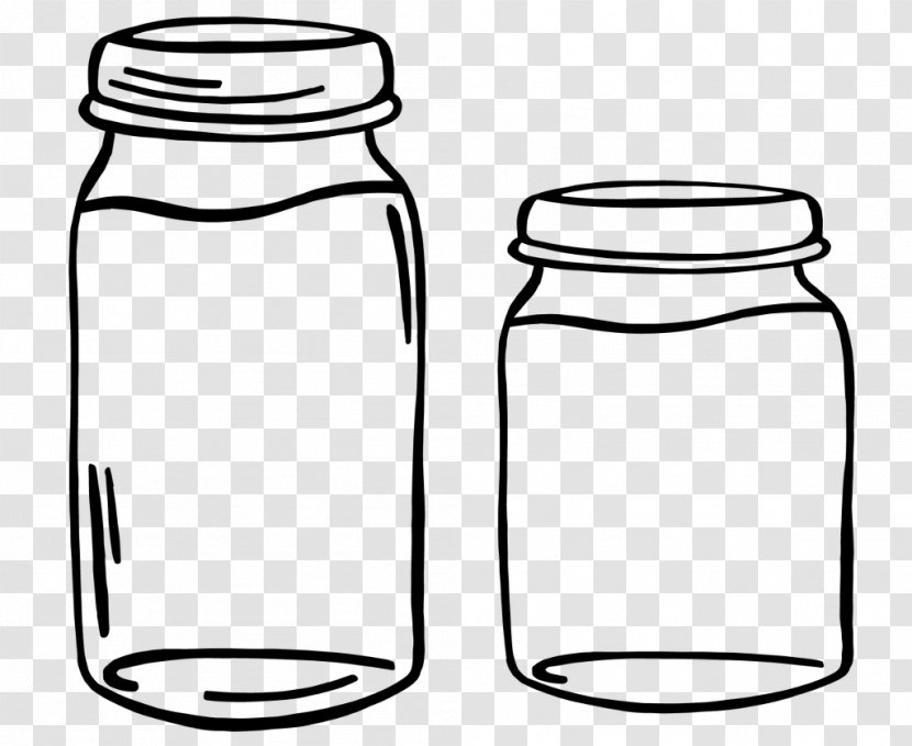 Food Storage Containers Mason Jar Line Art Salt And Pepper Shakers Drinkware - Tableware Home Accessories Transparent PNG