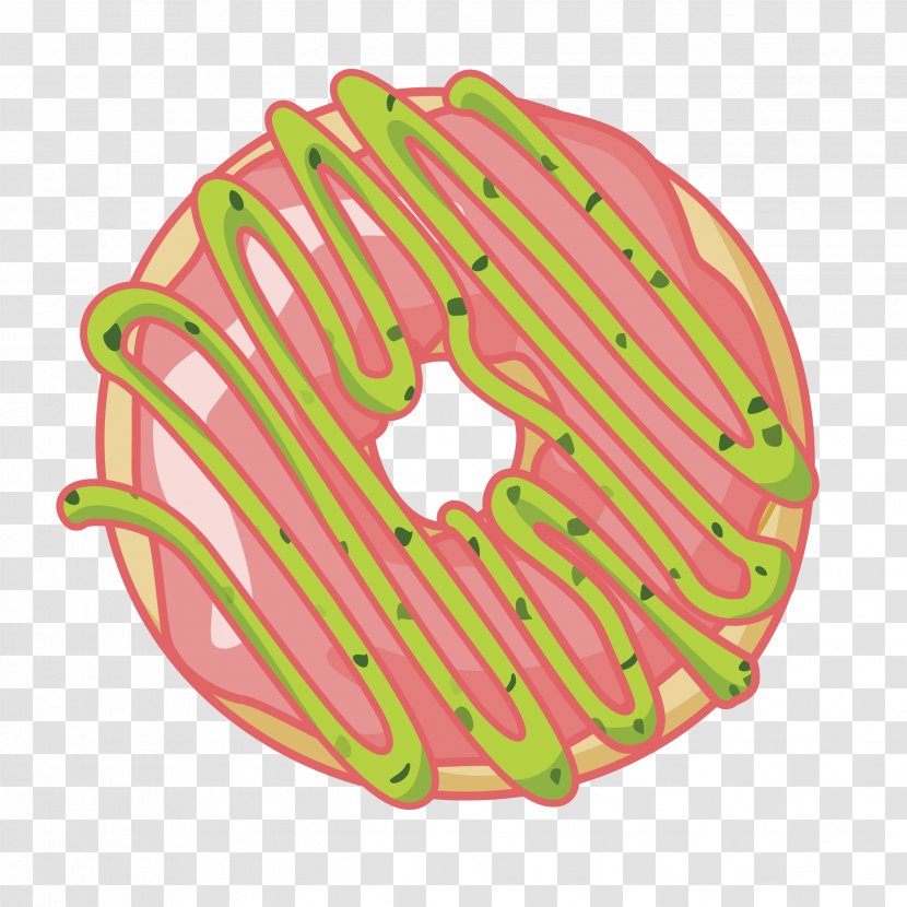 Donuts Cream Clip Art - Long Tail Transparent PNG